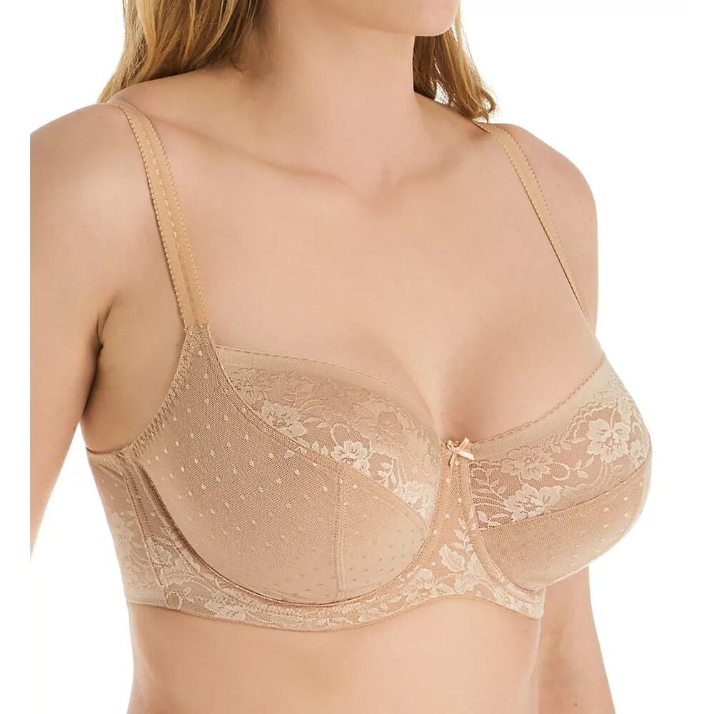 Panache Olivia Multi Part Cup Balconnet Bra Nude size 38F